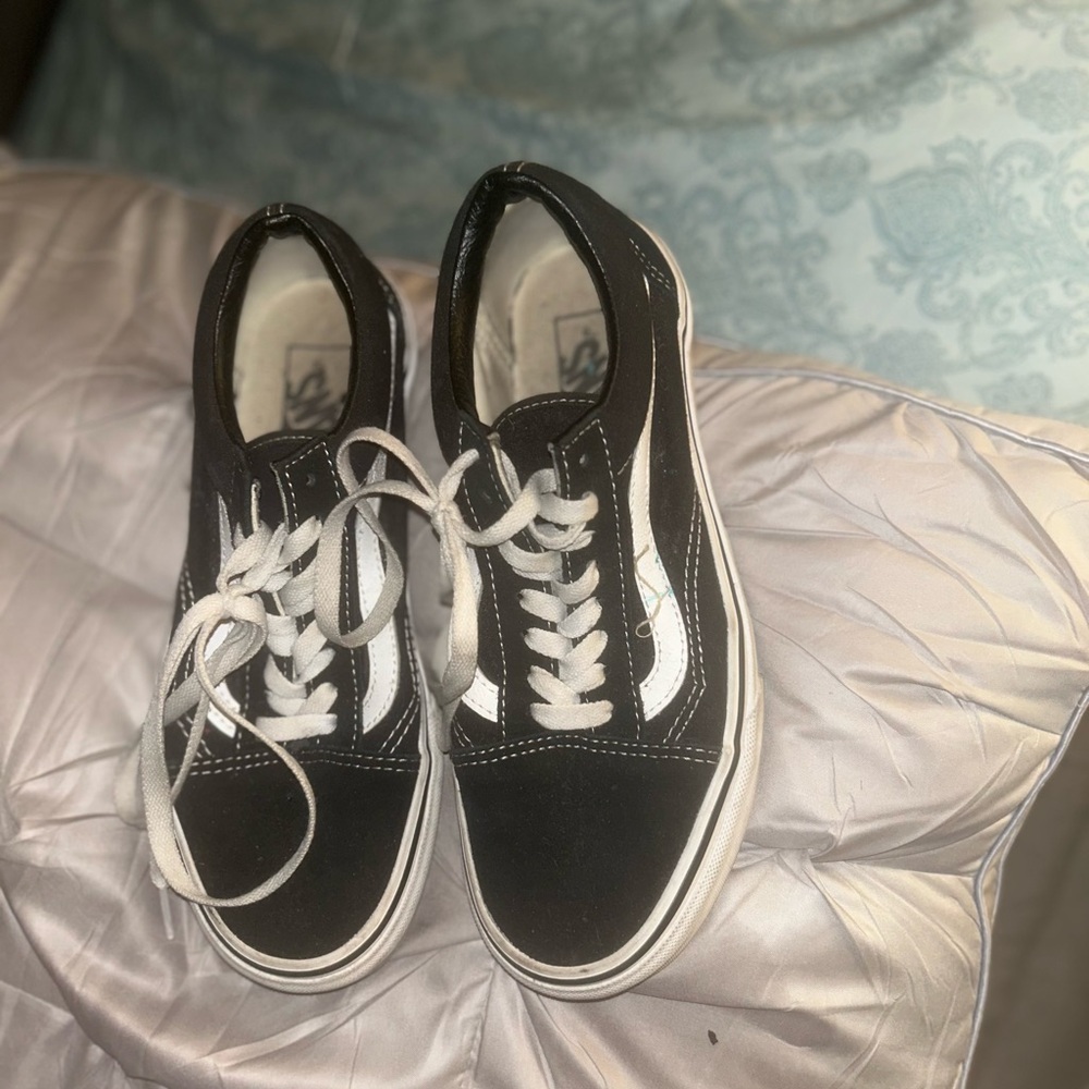 Black and White Sneakers